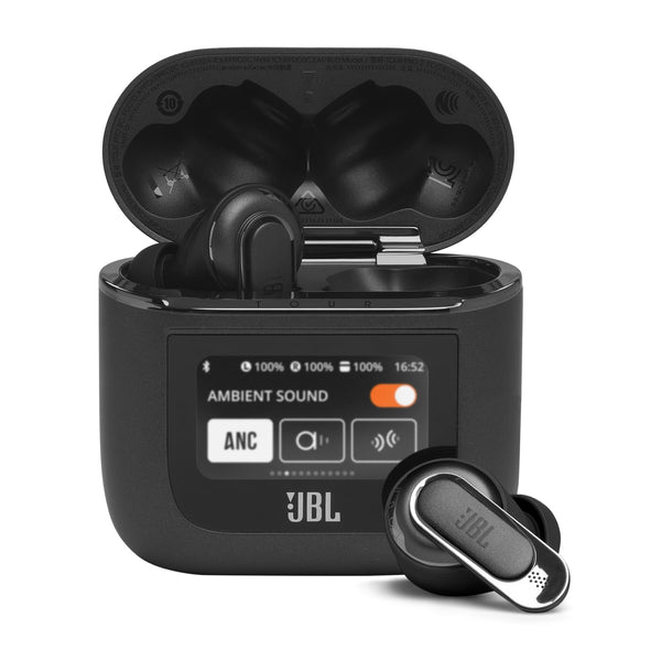 JBL Tour Pro 2 – Premium ANC Earbuds with Smart Case & 40 Hours Battery Life | جي بي إل تور برو 2 – سماعات إلغاء ضوضاء فاخرة مع علبة ذكية وعمر بطارية 40 ساعة