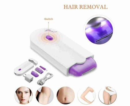 Finishing Touch Rechargeable Hair Remover – Gentle, Painless & Portable